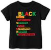 Black History Honor Inspiration Strength Truth Overcoming Respect Yours and Mine T-shirt