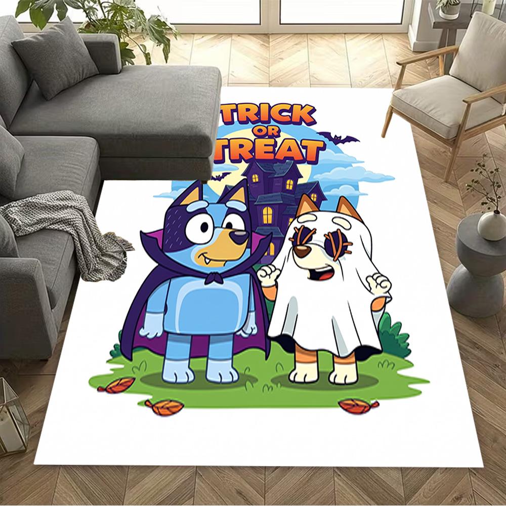 Halloween Costumes Party Floor Rug Office Rug Perfect for Dormitory Playrooms Living Rooms Kitchen Anti-slip Rug Office Home Decor