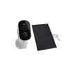 Solar Security Camera 4MP 2K 5X Zoom Motion Detection Real Time Intercom IP66 Waterproofing Outdoor