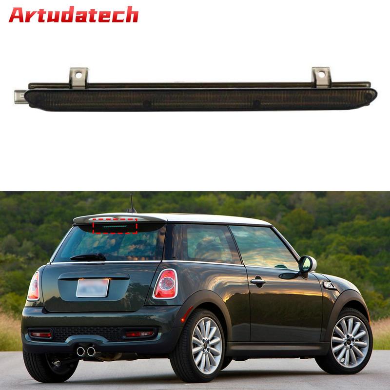 Artudatech Black Smoked High Level Third Brake Stop Light For Mini Cooper R56 R60 06-13 Car Accessories