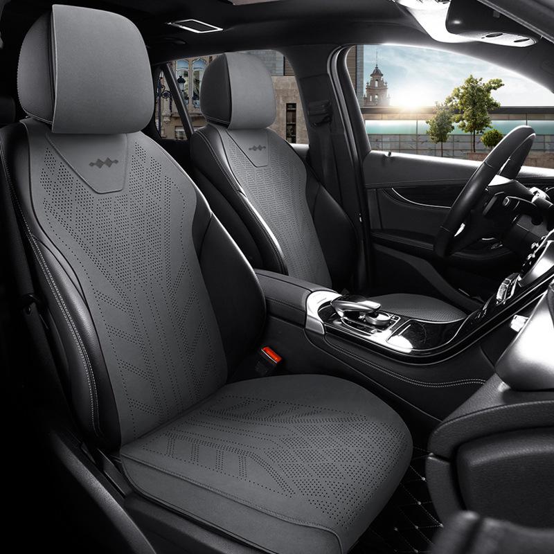 Universal Leopard 8 Breathable Seat Covers for 2025 Fangchengbao 5-Seater – All-Season Titanium 3 Cushions