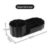 Rotating Cosmetic Organizer: Large Capacity Desk Storage & Lipstick Holder with Brush Compartments.