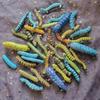 1/10pcs 3D Caterpillar Hair Clips Novelty Insect Hairpins Halloween Prank Toys Creepy Crawlers Headwears Cosplay Adults Party