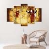 Five Piece Picture Canvas Print African Women