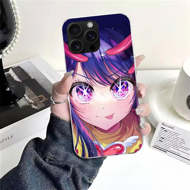 Oshi No Ko Soft Phone Case For IPhone 18 11 17 Air 16E 16 Pro Max 15 + 14 Plus 13 Mini 12 Apple 7 SE 8 Fundas Coque 11 17 Air 16E 1