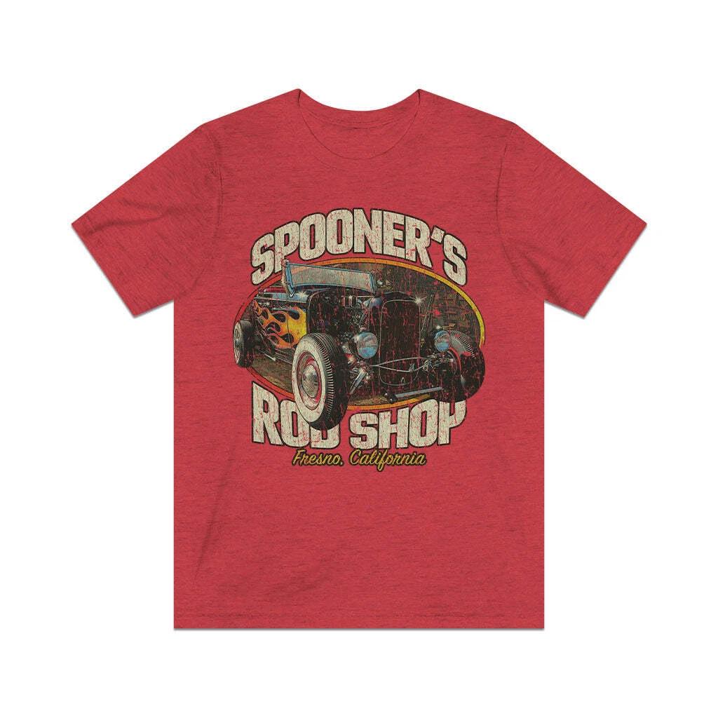 

Spooner s Rod Shop 1977 Vintage Men s T shirt L