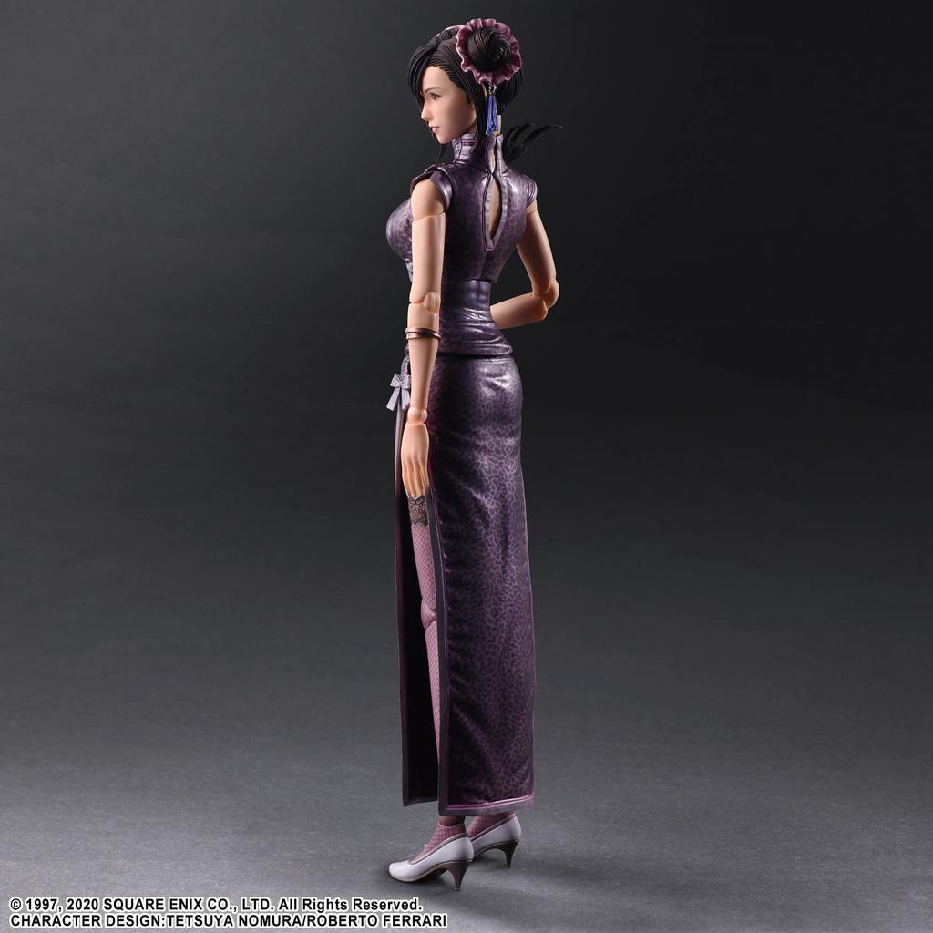 Final Fantasy VII Remake PLAY ARTS Kai Tifa Lockhart Fighter Dress PVC malovaná pohyblivá figurka ver.