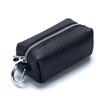[imeetu] Coin Purse, Key Case, Mini Wallet, Compact, Handheld, with Key Ring, Large Capacity, Women's (Black)
