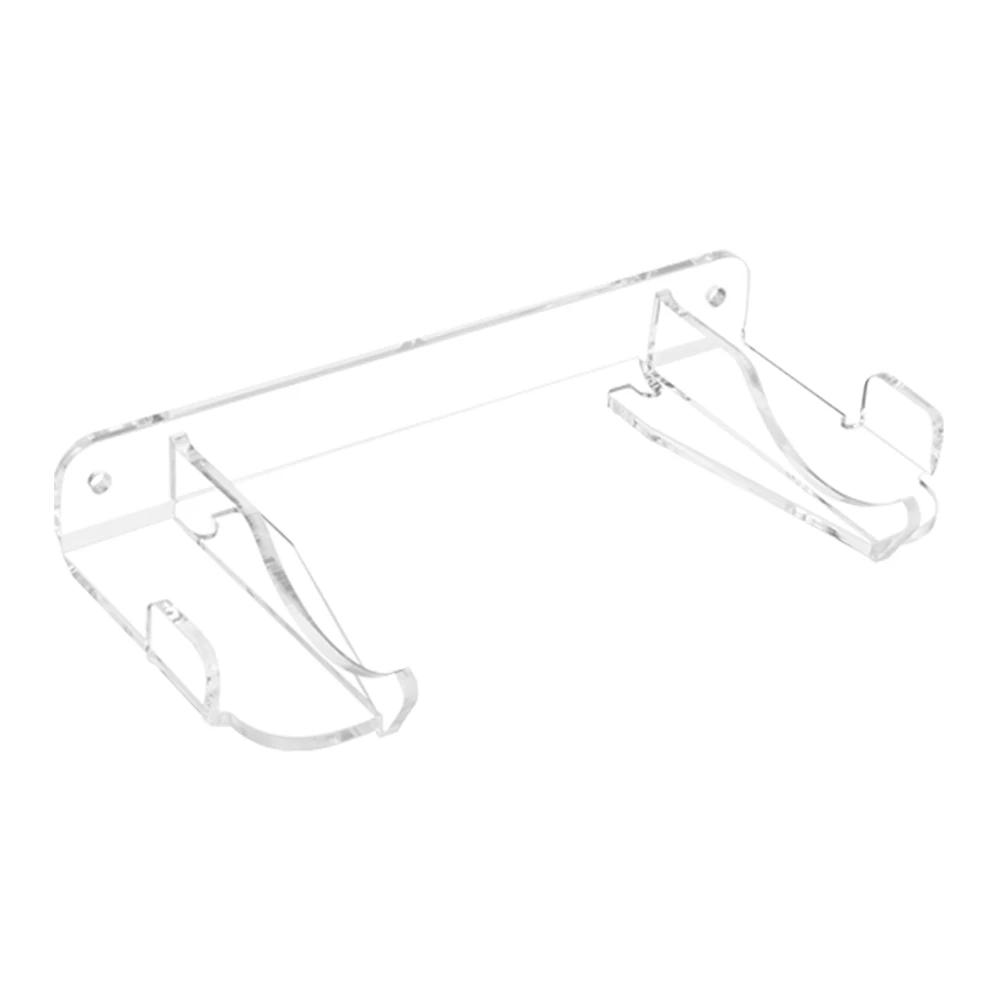 Wall Mount Bracket Audio Wall Storage Bracket with Screw Acrylic Display Shelf for JBL Flip 6/Flip 5/Flip 4 Portable BT Speaker