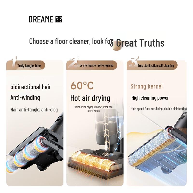 Dreametech H20 C Series Smart Cordless Wet Dry Vacuum