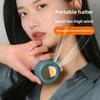 Portable Bladeless Mini Fan with 3-Speed Adjustable Settings, USB Rechargeable, 900mAh Battery for Long-Lasting Use, Lightweight & Rotating Design