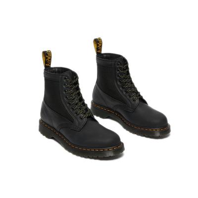 Dott. Stivali con Lacci in Pelle a Pannelli Martens 1460 Nero/Giallo 26912001