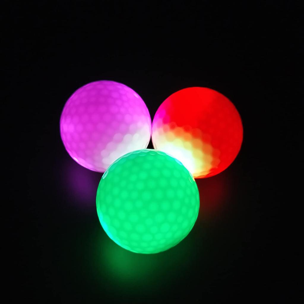 JIANGMU Golfbälle mit Unisex und perfekt für Golf-Leuchtbälle, die 8 Stunden lang leuchten. Großartige Golfbälle, die Golf noch mehr zu - Im Dunkeln leuchten machen