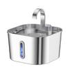 Factory  3.2L Quiet Operation Stainless Steel Pet Water Fountain Auto Cat Water Dispenser for Cats Kittens Puppies Indoor