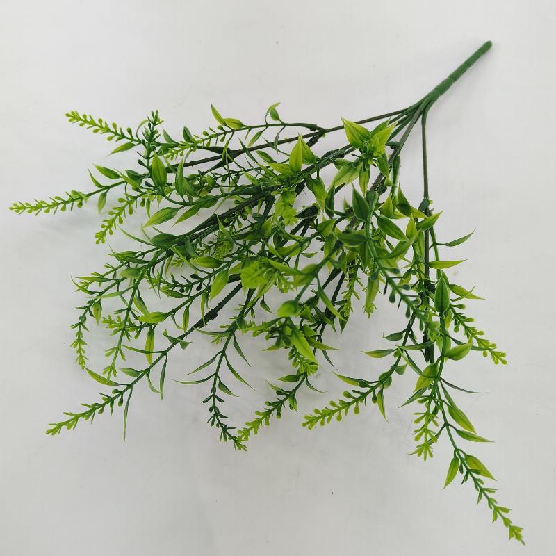 Lifelike Artificial Lavender Fake Flower Safe BPA-free Plastic Faux Plant 34cm 1Pcs for Wedding Home Coffee Table Decor