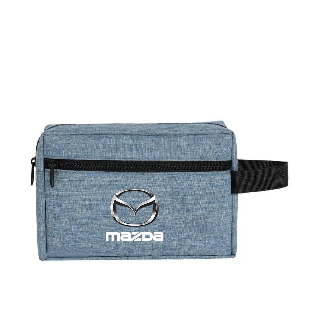 

2025 Горячий Автомобильный USB-кабель для передачи данных Зарядное устройство Ключи от машины Водительские права Сумка для хранения Для Mazda 6 Atenza Protege Cx7 Cx5 Rx8 Rx7 Mx5 Spe темно-синий