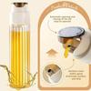 Transparent Gravity Glass Oil Pot Thickened Glass Oil Dispenser Oil Container  Kitchen Gadget