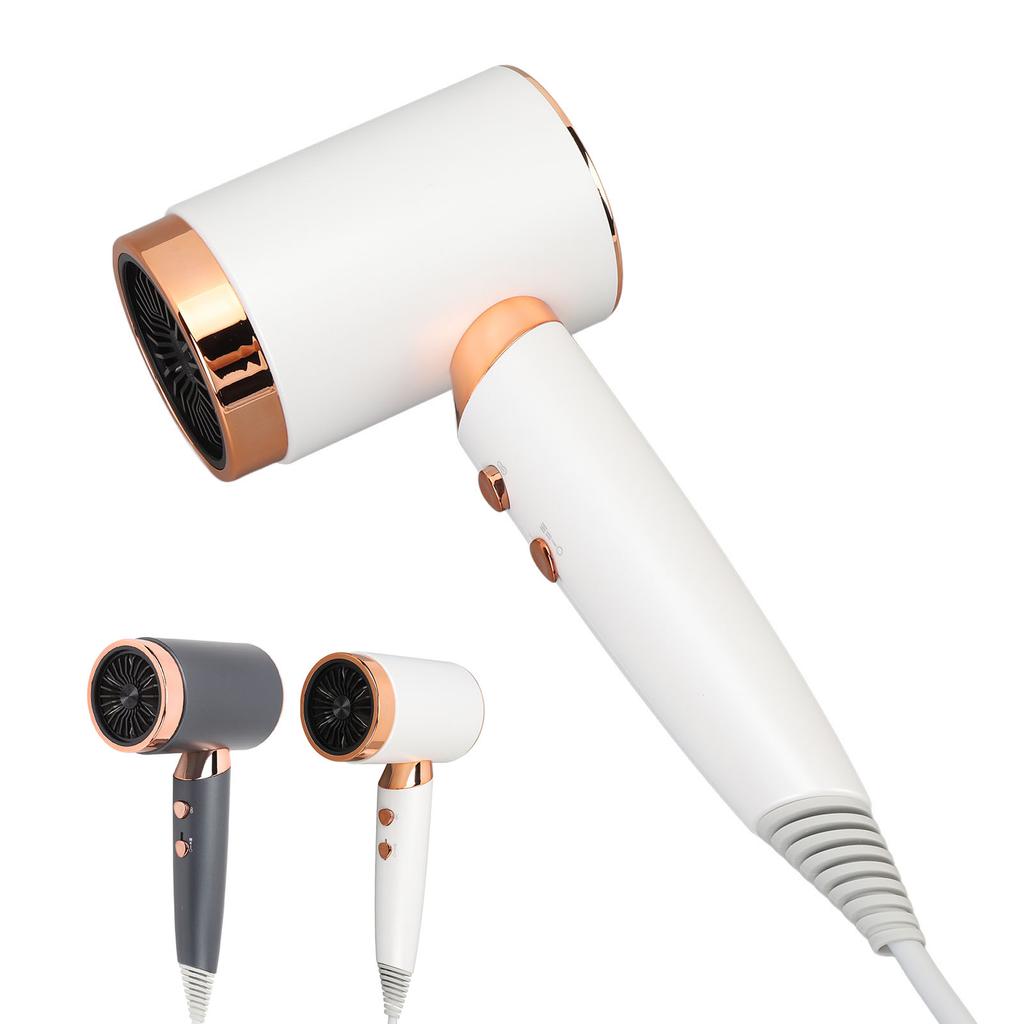 Negative Ion Hair Dryer 1400W 20000RPM High Speed Temperature Control Sensor Professional Low Noise