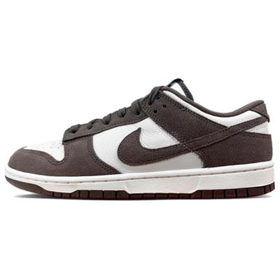 Nike Dunk Low Retro SE Uomo Avorio Pallido Marrone Barocco Scarpe Basse in Pelle Scamosciata Sneakers Classiche per lo Stile di Vita Casual FQ8249-104