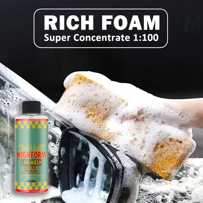 Autoshampoo Hochschäumendes Autowaschmittel Autopflegezubehör Außenreiniger für Limousinen, LKWs, SUVs