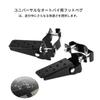 Footpegs Motorcycle Foldable Adjustable Universal Scooter ATV Electric Bicycle Steel