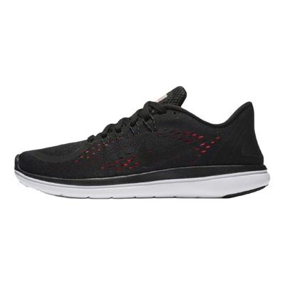 Flex 2017 RN Slip Resistant Abrasion Resistant Low Top Running Shoes Women's Black 898476-011