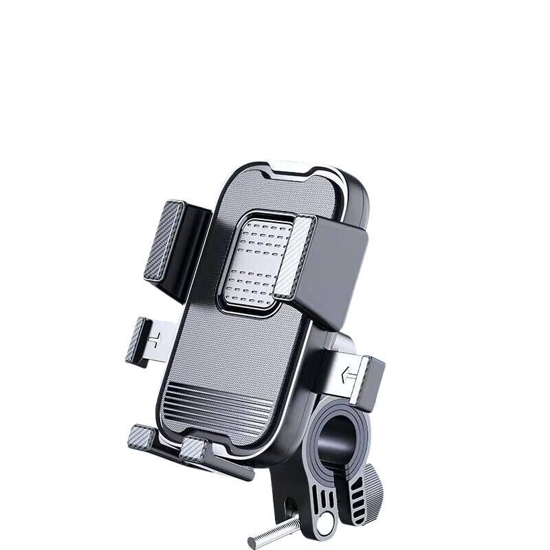 Anti-Shake Electric Scooter & Motorcycle Phone Mount for Food Delivery and Bicycle Navigation