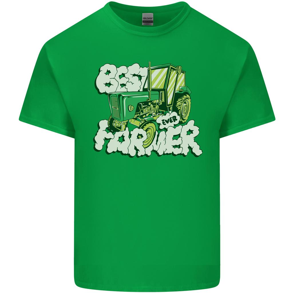 Best Farmer Ever Farming Fathers Day Unisexs Light Cotton TShirt
