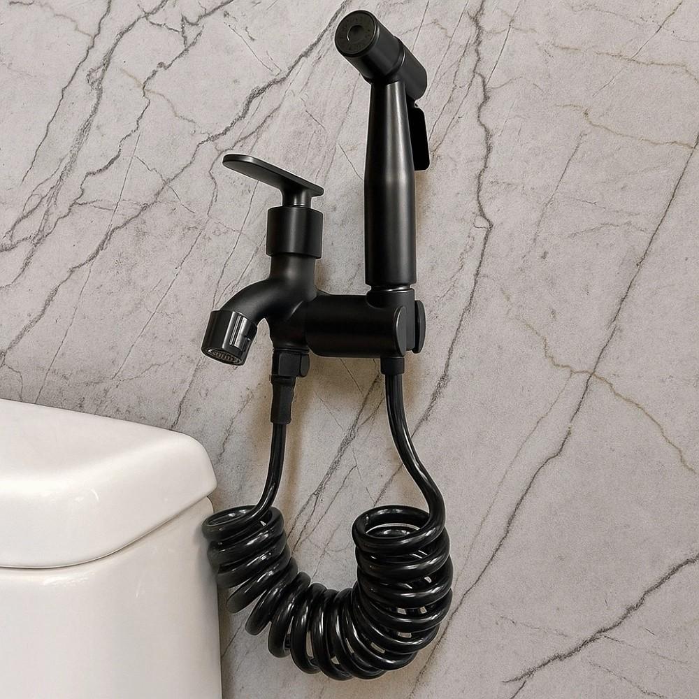 304 Stainless Steel Handheld Bidet Sprayer High Pressure Women Washer Sprinklers Bathroom