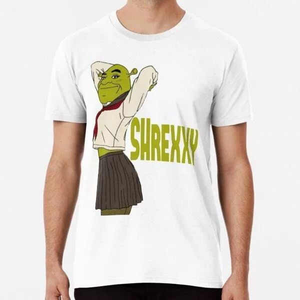 2024 New Fashion High Quality Dank Shrek T Shirt Big Size 100% Cotton Dank Meme Dank Meme Memes Funny Mens Gifts