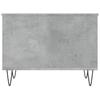 Coffee Table Concrete Grey 60 x 44.5 x 45 cm Particleboard