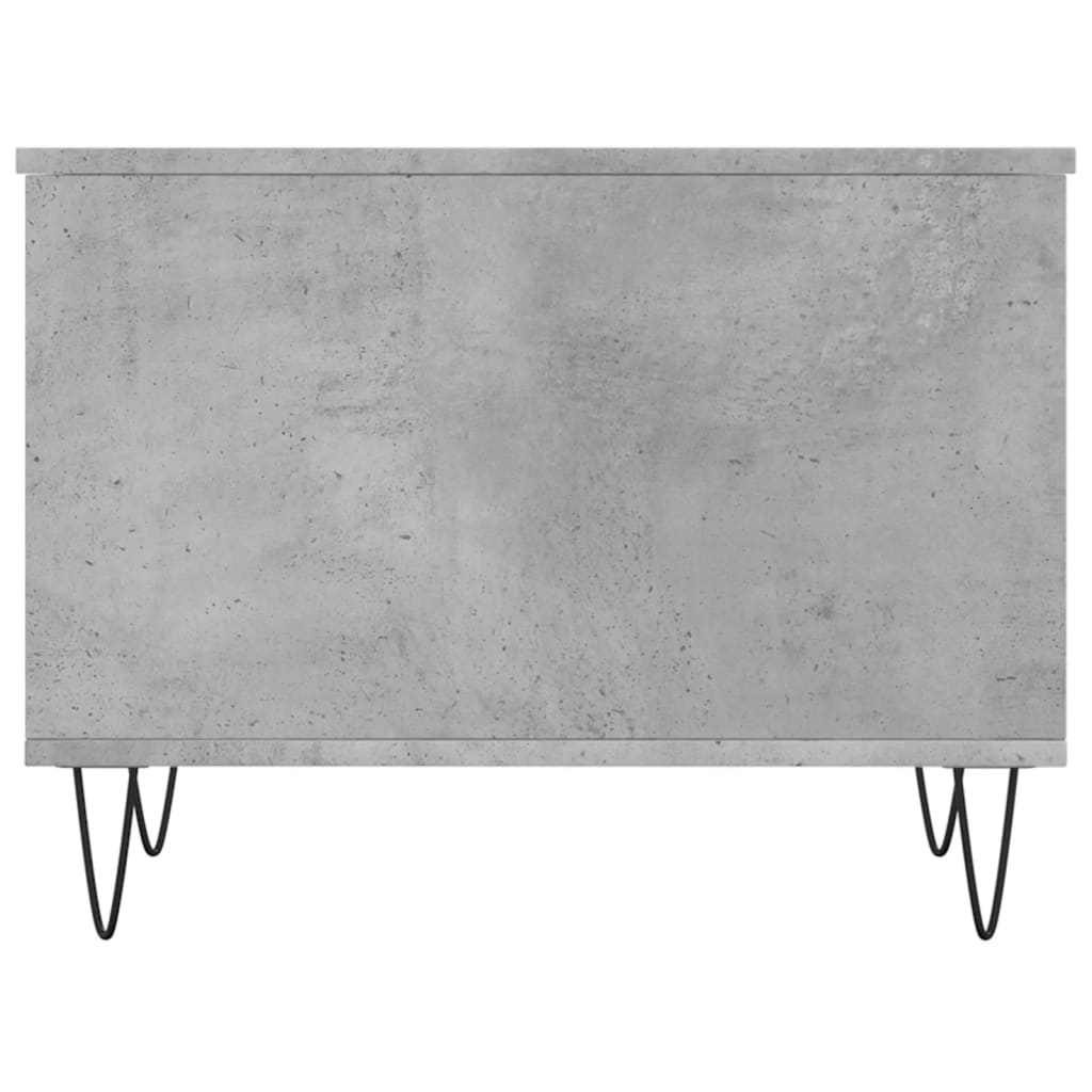 Coffee Table Concrete Grey 60 x 44.5 x 45 cm Particleboard