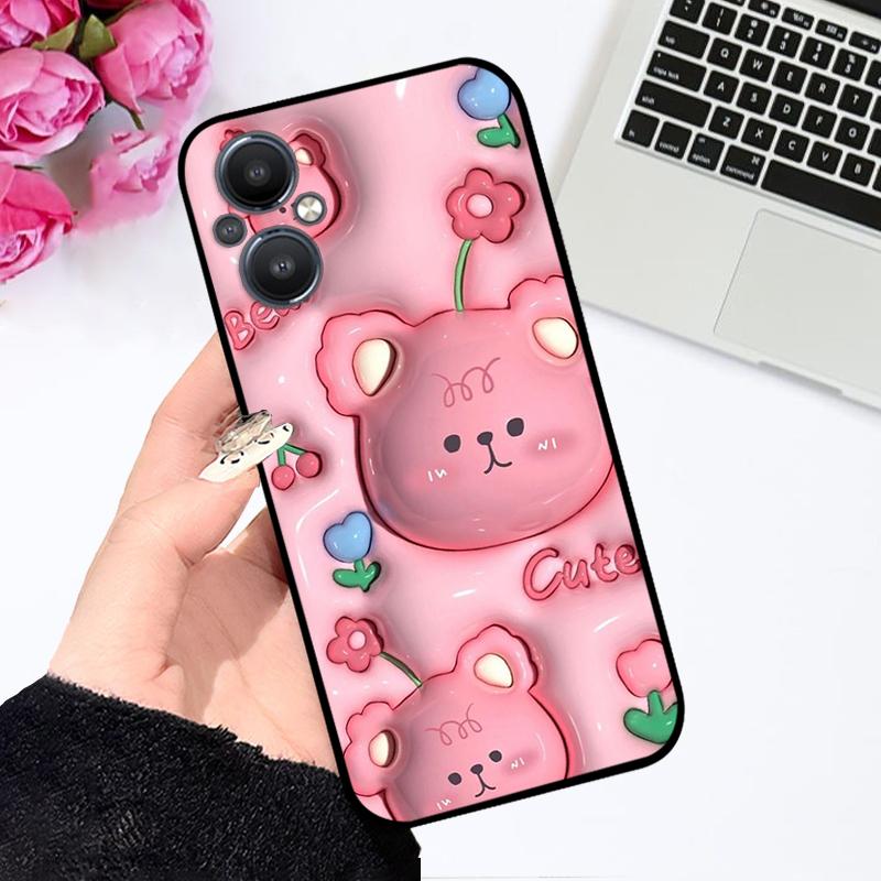 For Oppo Reno8 Lite Soft Case Reno 8 Z Silicone TPU Phone Cover For OPPO Reno8 4G 5G 8 Pro Plus New Fashion Painted Fundas Capa