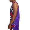 Mitchell Ness Basketball Jerseys Men's Moderate Straight Fit MSTKBW19068-TRAPURP