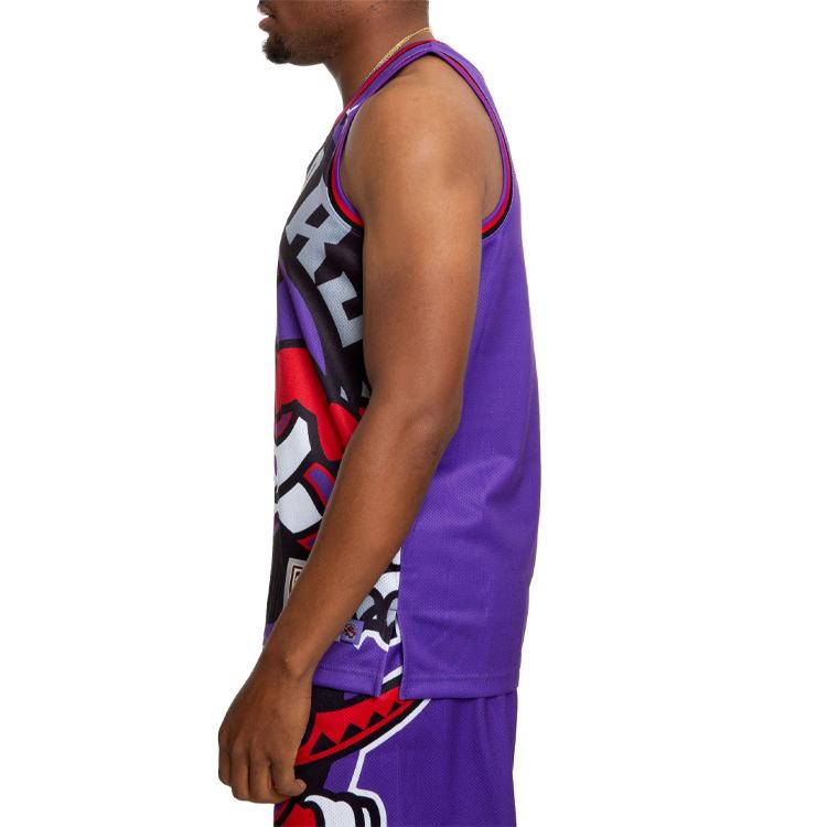 Mitchell Ness Basketball Jerseys Men's Moderate Straight Fit MSTKBW19068-TRAPURP