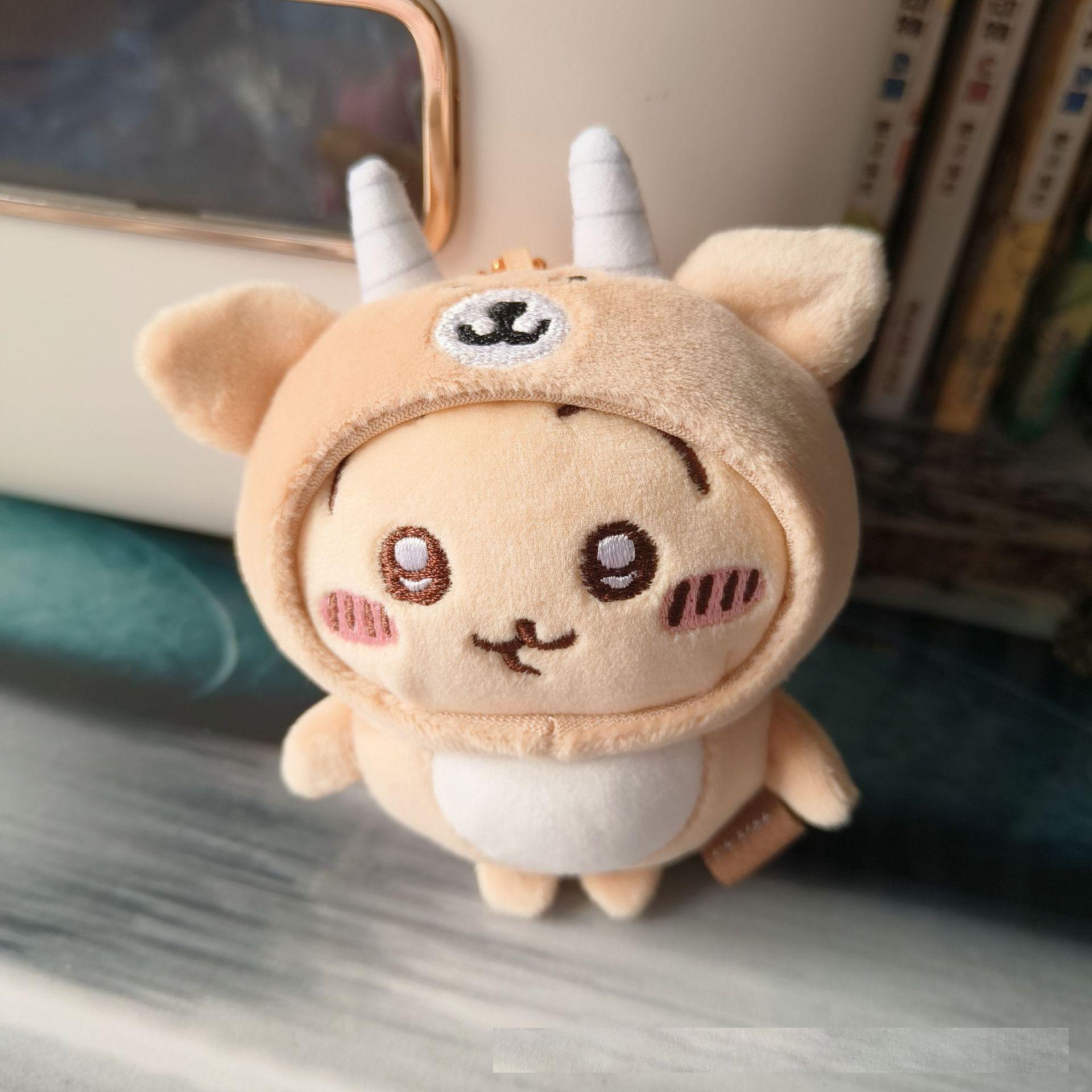 

Chiikawa Plush Doll JOKE BEAR AND FRIENDS Cartoon Hachiware Usaki Kyoto Osaka Plush Pendant Schoolbag Doll Pendant Friend Gift