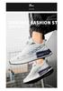 2024 Men's Flyknit Air Cushion Running Shoes with Rotating Buckle - Breathable Ice Silk Mesh for All Seasons