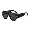 Men's Large Frame Wide T-Bar Aviator Sunglasses | European & American Style | UV Protection | Polarized for Cycling & Driving