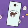 Süße Capybara Hülle Für Samsung Galaxy A3 A5 2016 J3 J5 J7 2017 J6 J4 Plus A6 A7 A8 A9 J8 2018 Rückseite