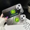 Green J-John Truck D-Deeres Tempered Glass For Iphone 14 13 12 11 Pro Mini XS MAX 14Plus X XS XR Fundas