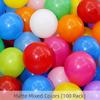 100pcs 10 Inches Rainbow Balloon Mixed Color Multicolor Balloon Macaron Balloon  Party Decoration