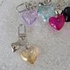 Heart Keychains Handmade Key Jewelry Heart Key Holder Alloy Material Key Ornament Bag Pendant Perfect Gift for Woman Man