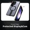 For Samsung Galaxy S26 Ultra Magnetic Case Kickstand TPU + Acrylic Phone Cover