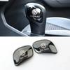 T23-Car Gear Head Shift Knob Handle Cover Trim Sticker For Volkswagen VW Golf Polo Tiguan Passat Touareg Magotan Touran Taigo Caddy