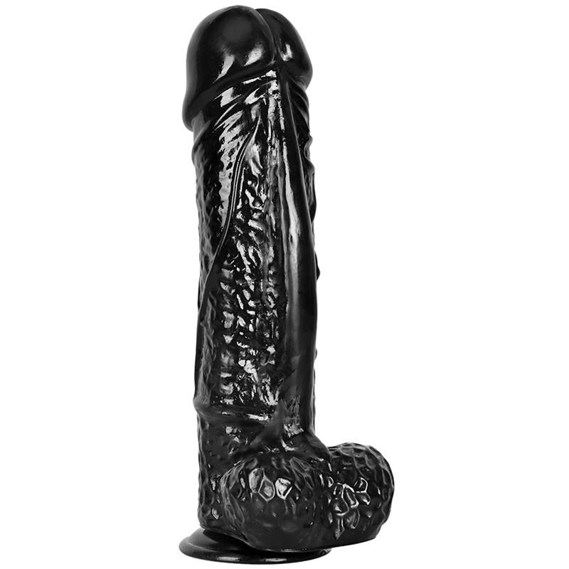 8.5cm Oversized Super Long Thick Simulation Fake Big Penis Ashes Anal Plug Backyard Chrysanthemum Toy Dildo
