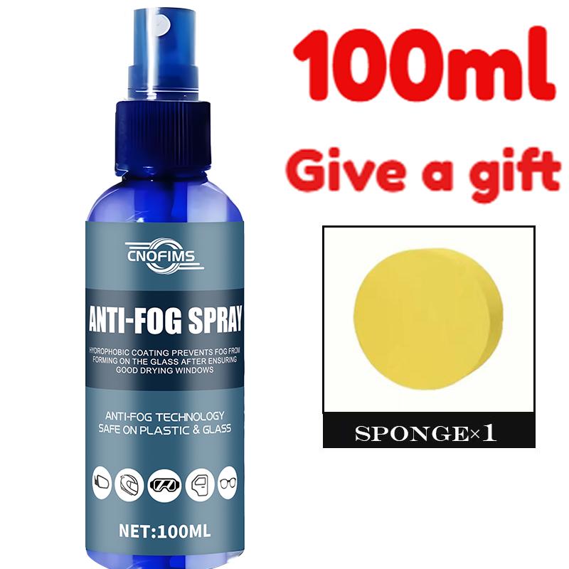 Car Glass Anti-Fog Agent, Long-Lasting Anti-Fog Agent for Car Glass and Helmets, Easily Removes Fog from Windshields and Windows Antifogging