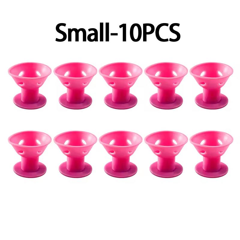 10/20PCS Mushroom Bell Curler Sleeping Curl Perm Free Curl Artifact Heatless Hair Roller Curler