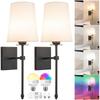 Wireless Rechargeable RGB Wall Lamp with Remote & Timer for Bedroom, Living Room, and Stairwell