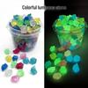 Colorful Luminous Plastic Stones: Children's Gemstone Digging Game & Fish Tank Decoration