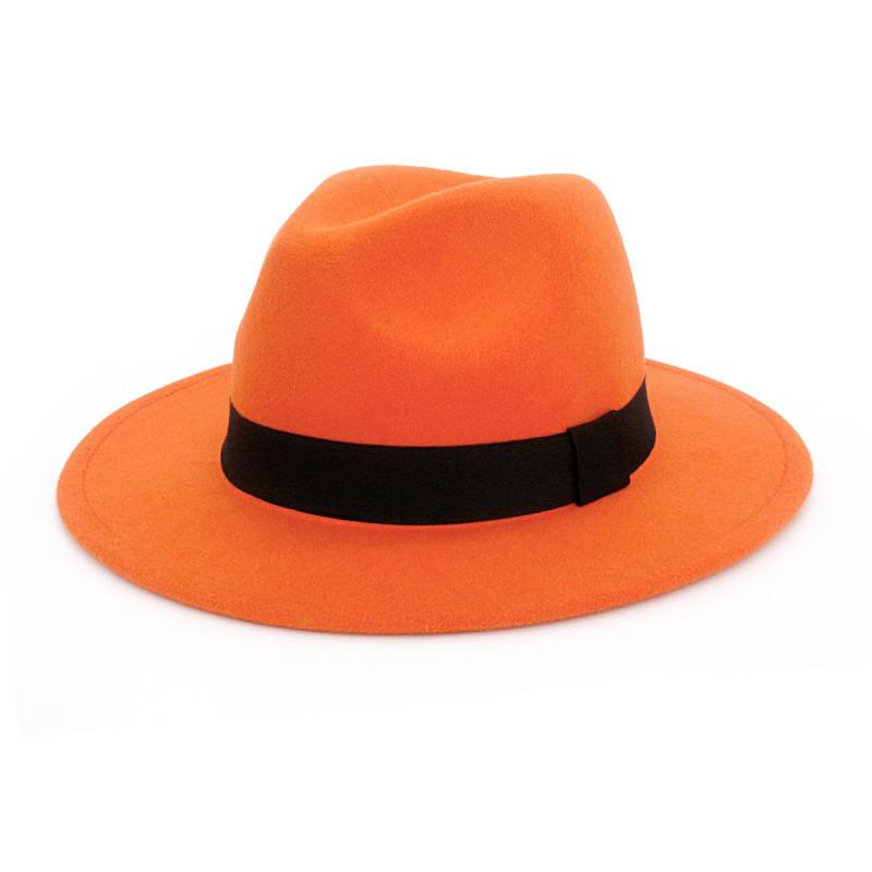 Stylish Jazz Hat For Men And Women With Wide Brim And Breathable Warmth For Summer Outdoor Events